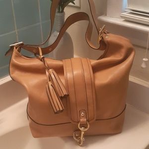 Tan Coach Handbag